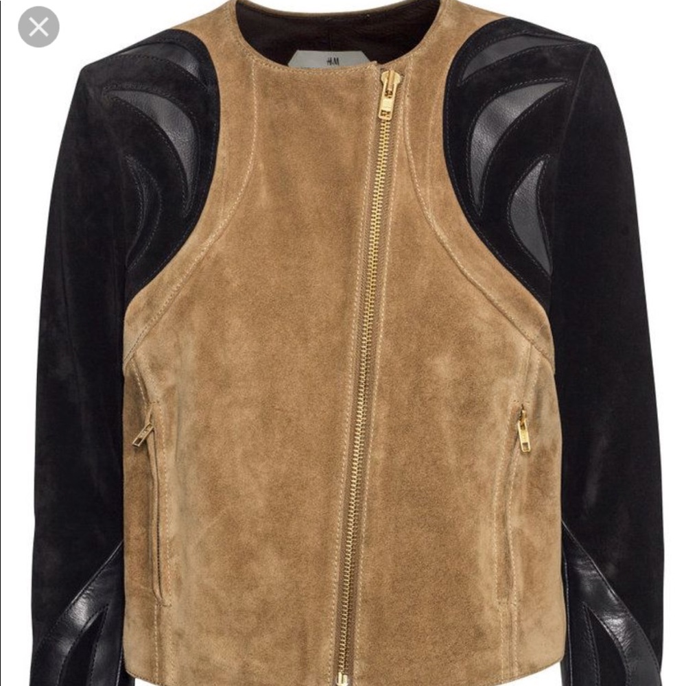 H&M suade jacket